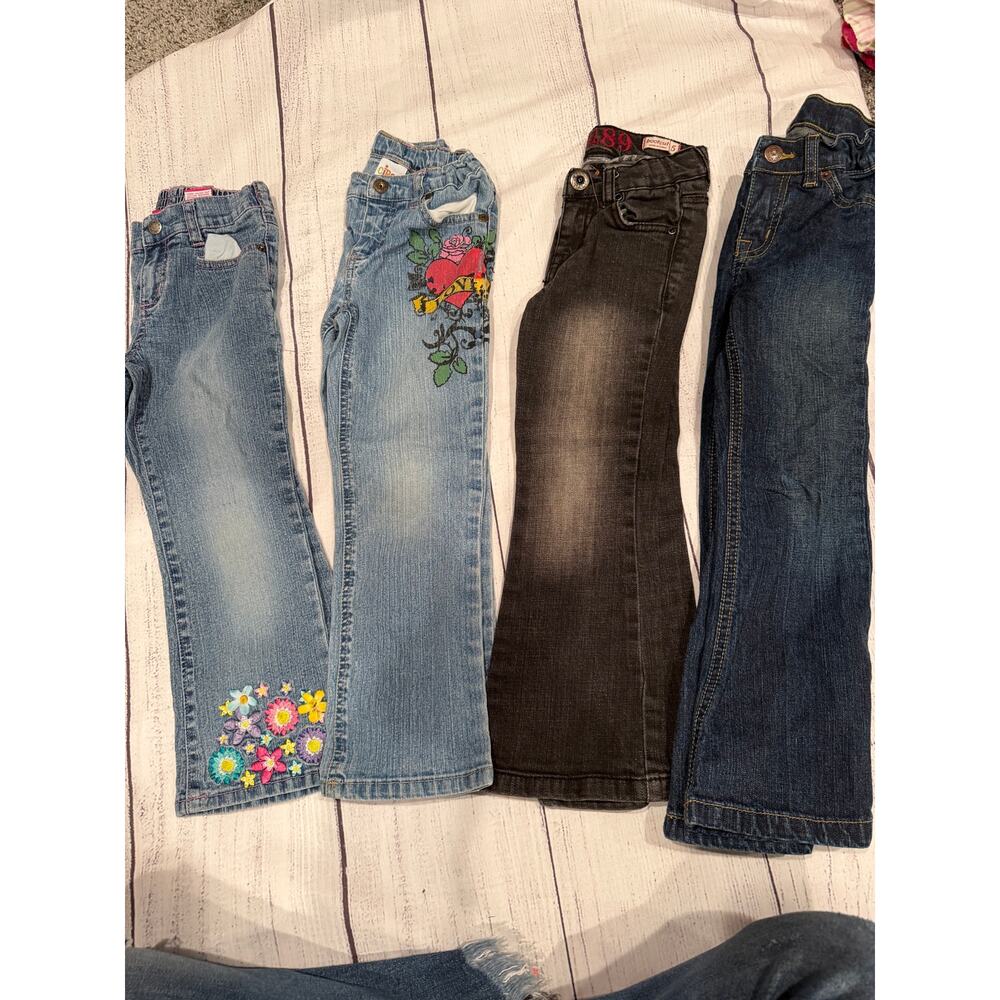 Lot of 4 size 5 jeans